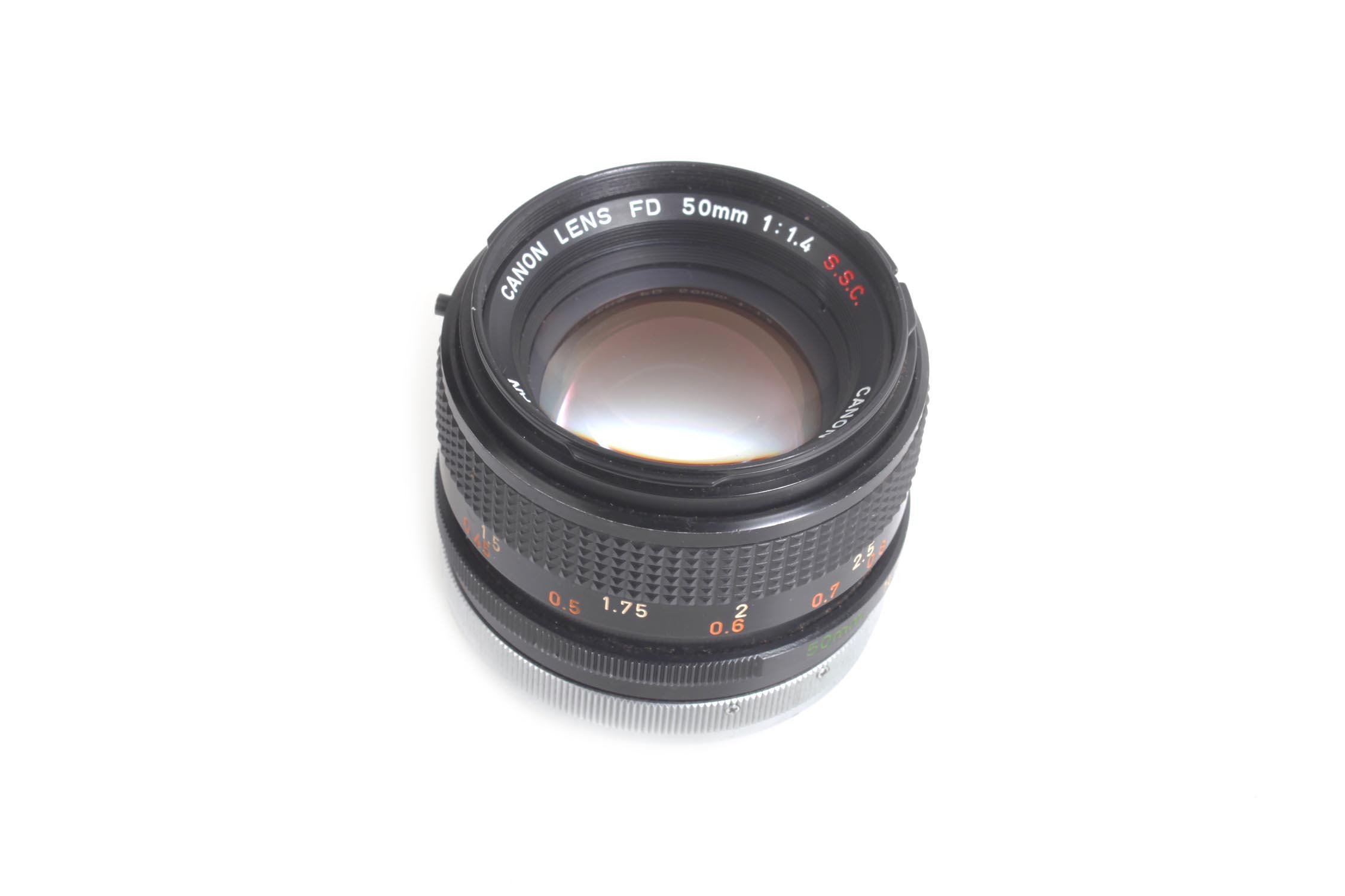 Canon Fd 50mm 1.4 - Etsy
