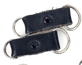 Camera Strap Lug Rings With Leather Protectors