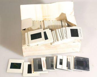 Grote partij dia's van 35 mm, zakelijke informatie/educatief