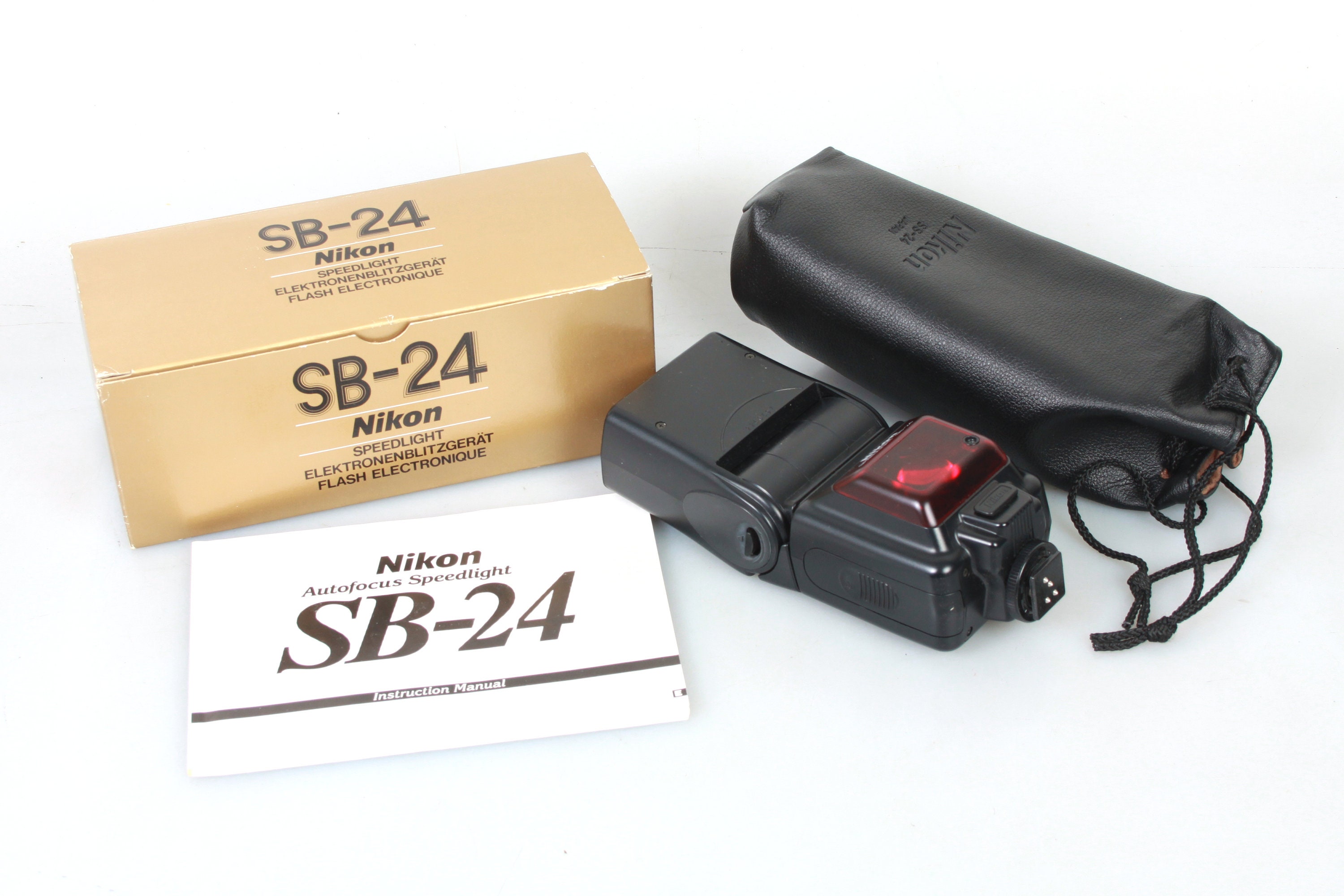 Speedlight Flash Nikon SB-24 in Box W Case & Manual - Etsy