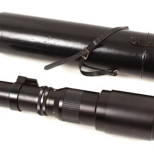 Long Zoom 400mm 30-300ft Lens w Case for Minolta X700/570/370