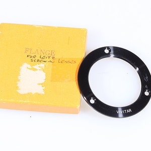 Leica Screw Mount Lens Flange, in Box
