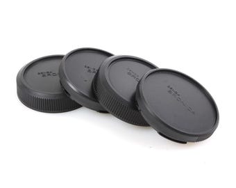 Zensa Bronica ETR ETRS ETRSI Lens Body Caps Two Sets