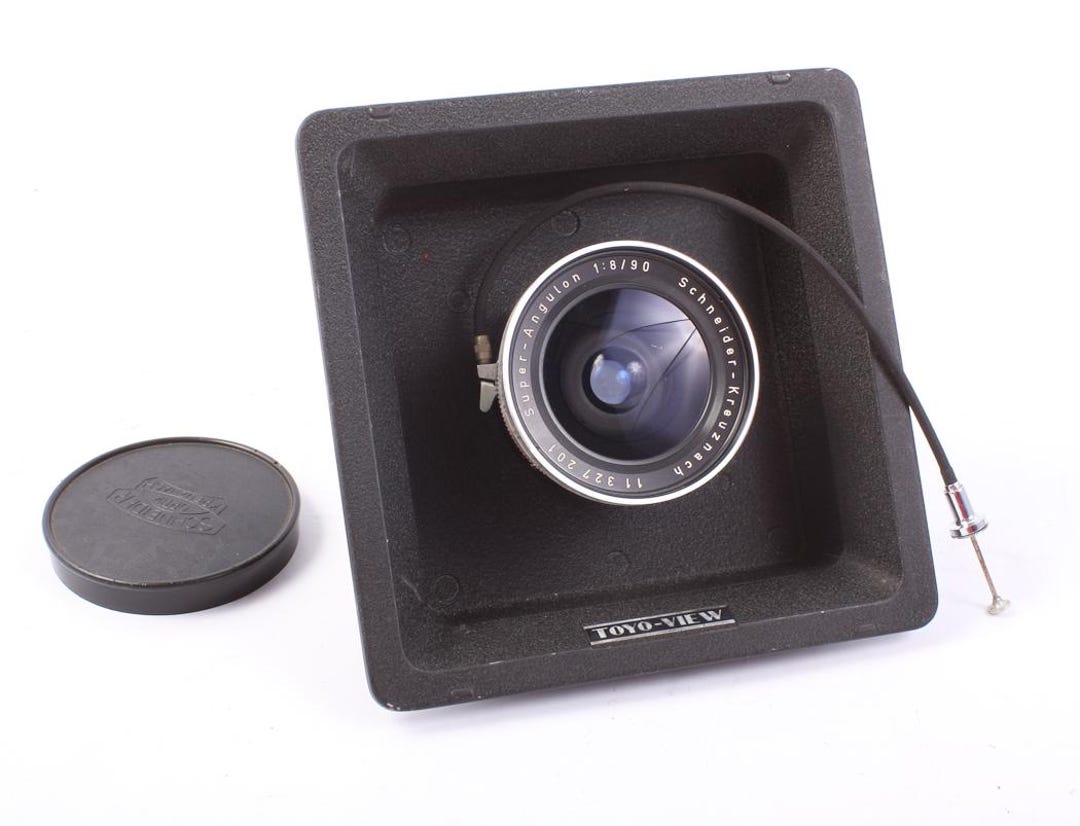 Schnider Kreuznach Super Angulon Multicoating 90mm F/8 Lens on