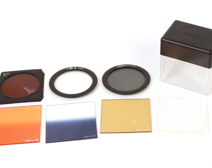 Camera Filter Set (7) Sunsoft/sunset/polarizer/star 8/blue/orange ...