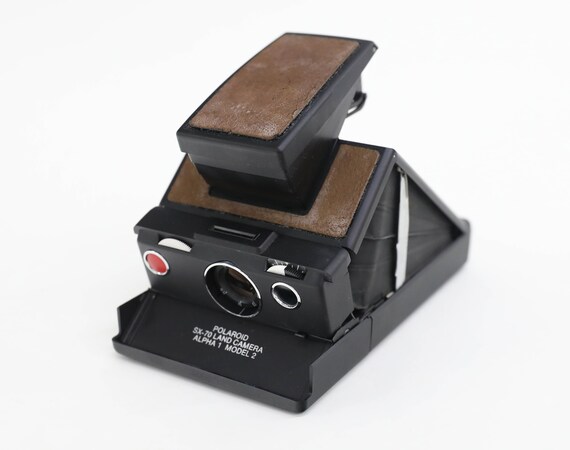 Black SX-70 Polaroid Alpha Model 2 Instant Camera - Etsy