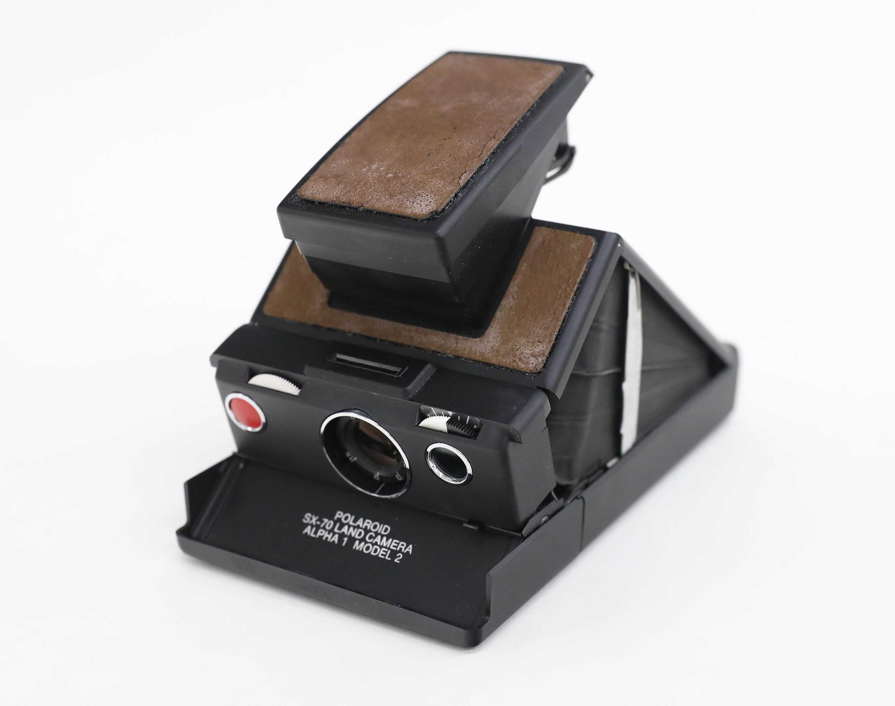 Black SX-70 Polaroid Alpha Model 2 Instant Camera - Etsy