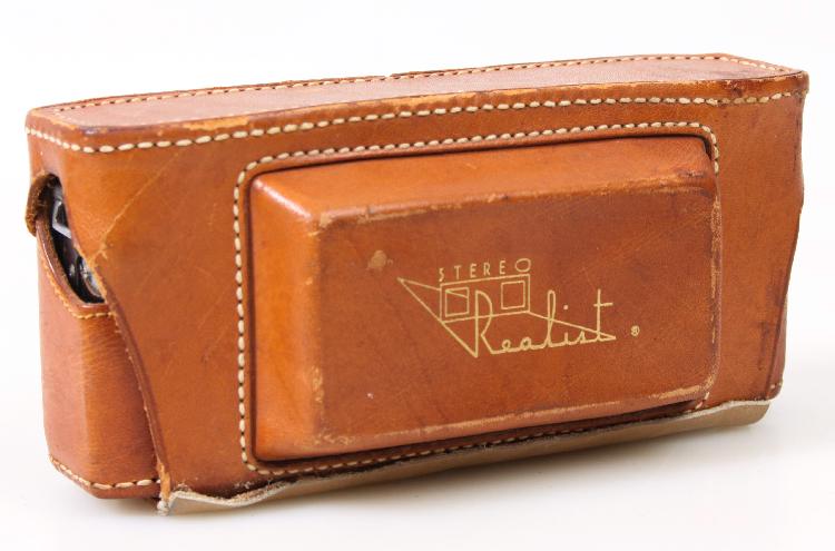 ヴィンテージ ステレオリアリスト 立体カメラ（オリジナルレザーケース