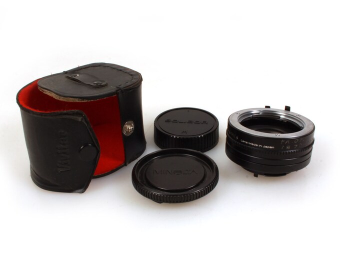 Minolta MD 2x Lens Doubler W/ Caps - Etsy