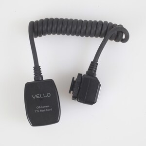 Cable TTL externo para flashes de cámaras réflex digitales Canon