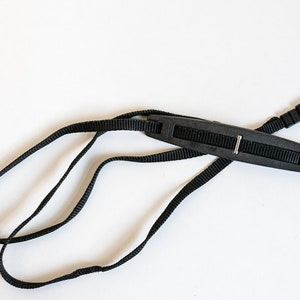 Vintage Black Pentax Neck Strap