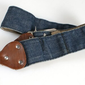1960s Camera Strap Blue Jean