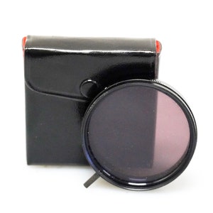 Quantaray 55mm Red And Blue Filter with Case