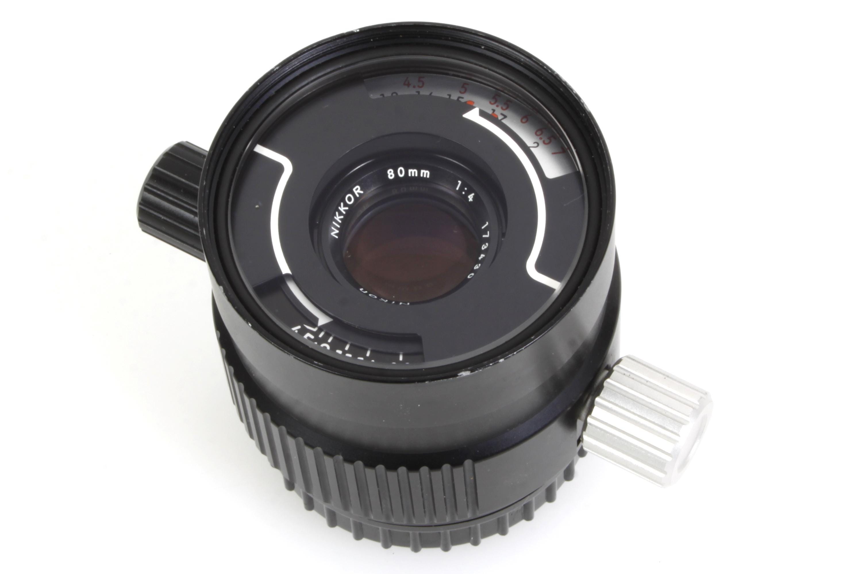 Nikon UW Nikkor 80 mm F/4 水中ポートレートレンズ（ニコノス用