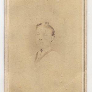 Civil War Era Portrait of a Young Man - CDV