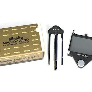 Macro Stand for Minolta Auto Bellows I in Box