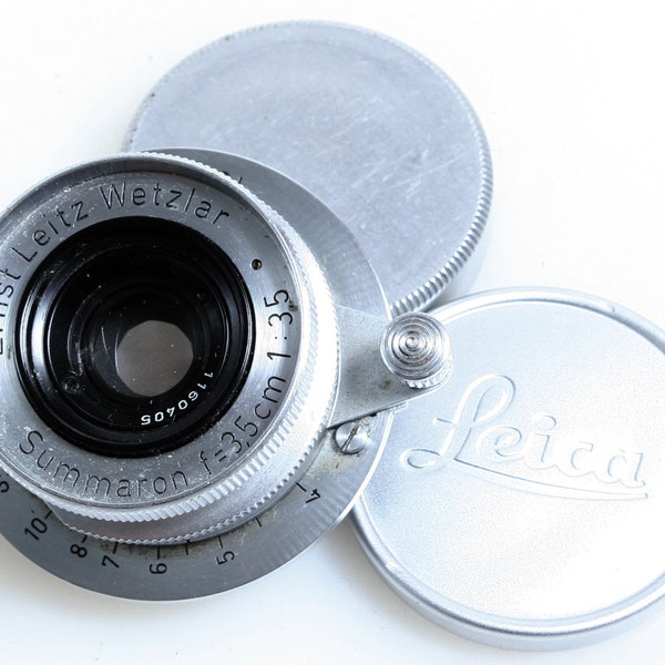 Leica Leitz Elmar LTM 35mm f3,5 M39 Weitwinkel Festbrennweite 652946