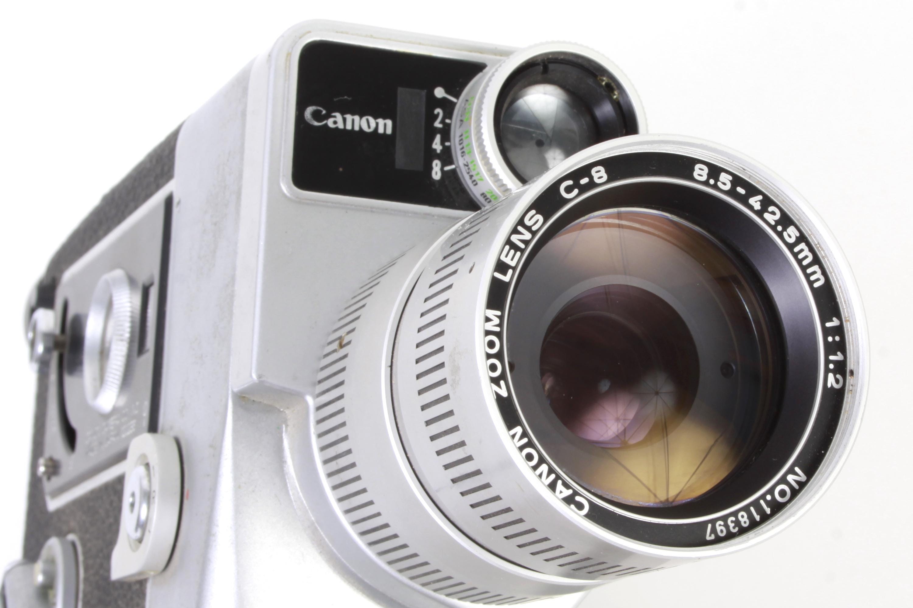 Canon シネズーム512 Canon Cine zoom 512 w/ c-8 power grip Tested w/ case | eBay