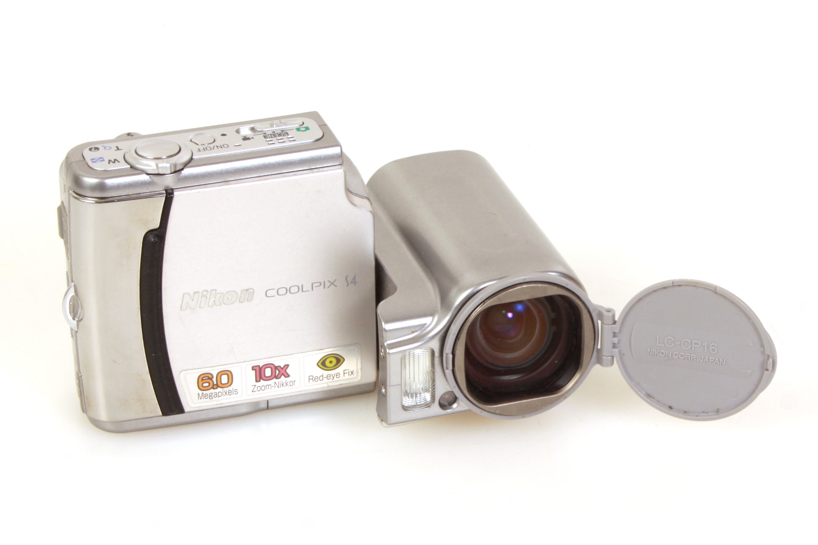 Nikon Coolpix S4 6MP Digital Camera W/ 10x Optical Zoom - Etsy