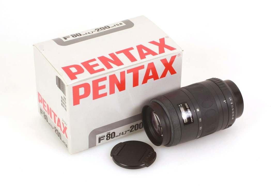 80-200 mm F/4.7-5.6 ペンタックス AFレンズ（箱入り） - Etsy 日本