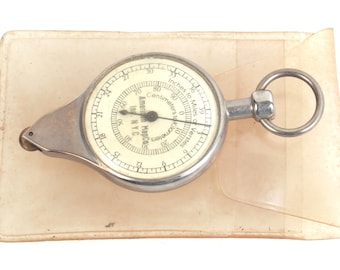 Vintage Map Measurer Opisometer Tool Made in Germany, 1960's