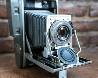 Vintage Polaroid High Speed Land Camera Model 110A W/ Manual - Etsy