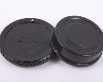 Pentax Original K Mount Body Cap & Rear Lens Cap