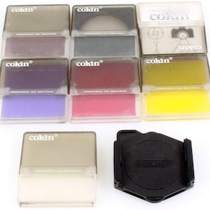 52mm Camera Filter Set of 7 with Holder