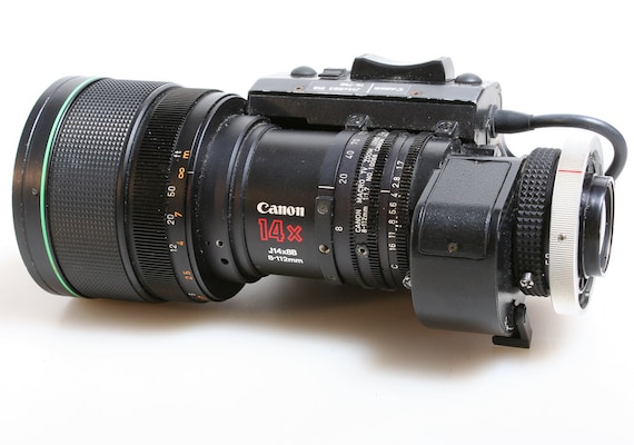 Canon BCTV Lens, J14 X 8B 8-112mm F1.7 Macro Zoom, B4 Mount Canon BCTV Lens, J14 X 8B 8-112mm F1.7 Macro Zoom, B4 Mount