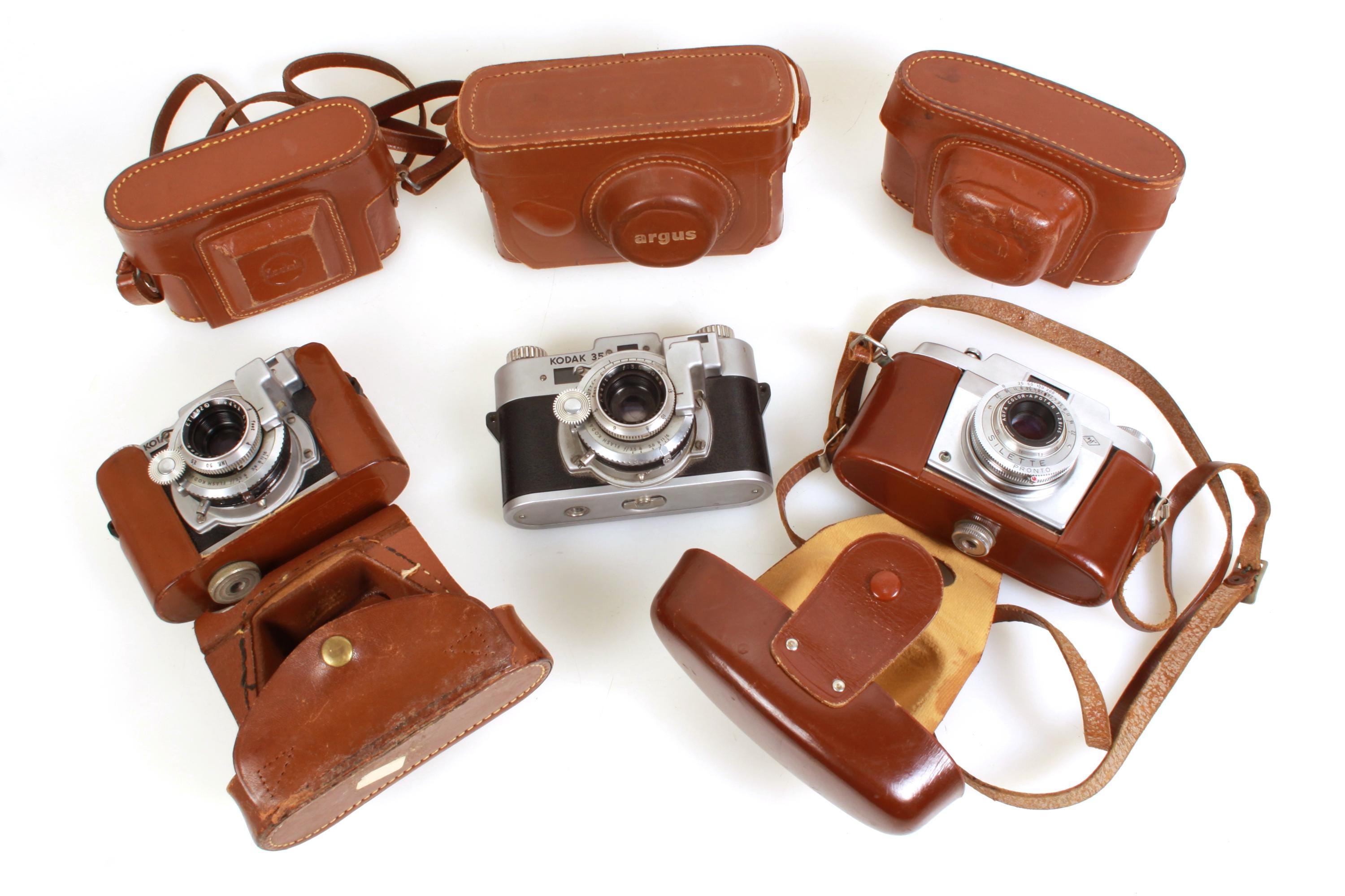 Agfa Sillette Record 高級フィルムカメラ ケース付き Agfa Sillette Record 高級フィルムカメラ ケース付き