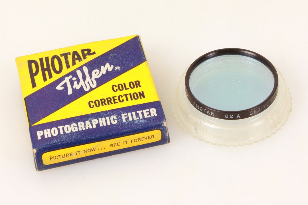 Filtres D'objectif Vintage Tiffen Photar Série 1 #6 (jaune) Et 81C Série #6 - USA