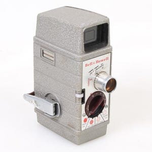Bell & Howell 8mm Movie/cine Camera Red Print