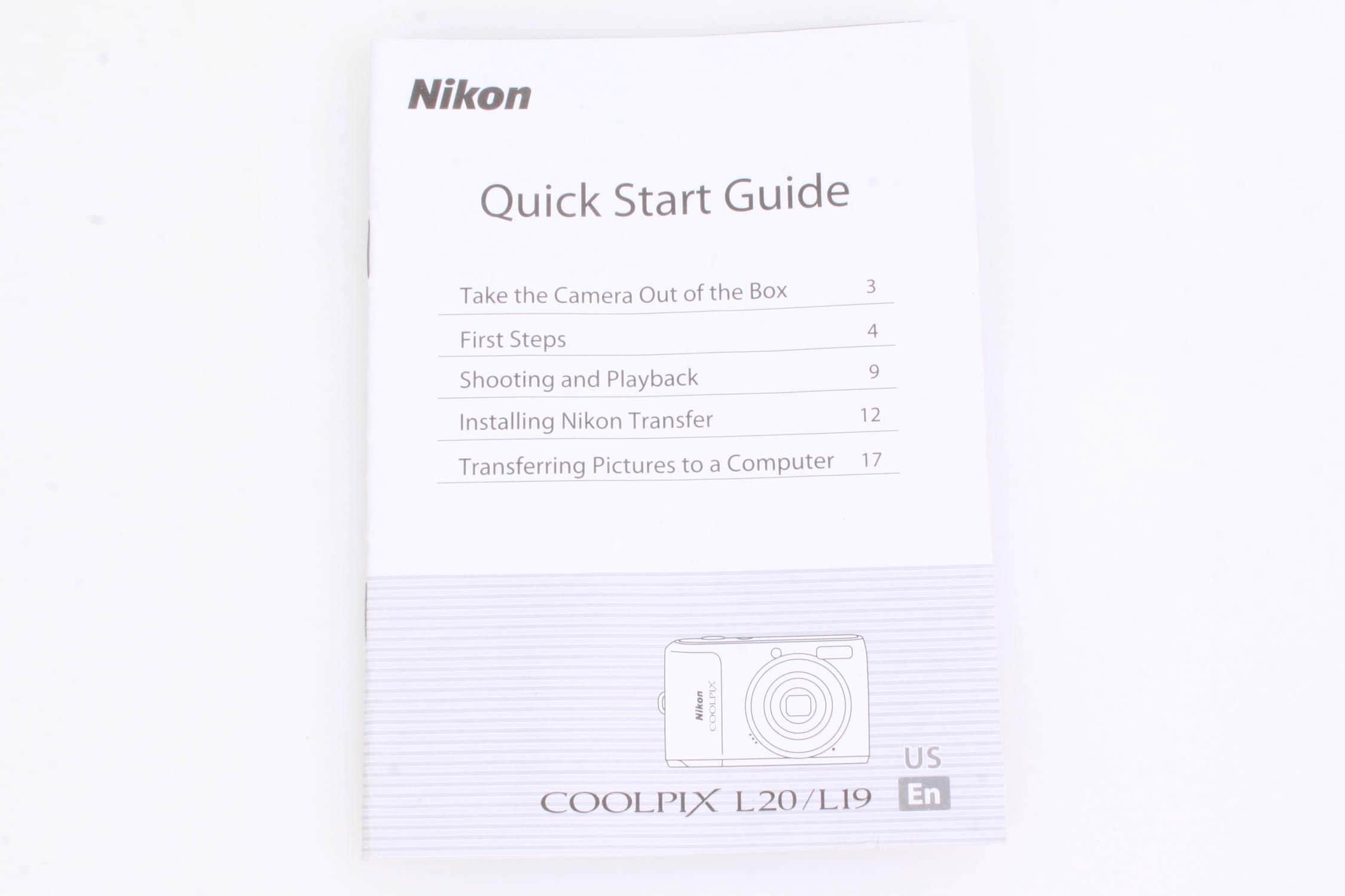 Nikon Coolpix L20/L19 Camera Manual - Etsy Canada