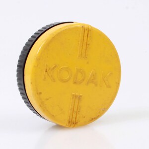 Vintage Kodak Yellow Filter Cases (set of four)