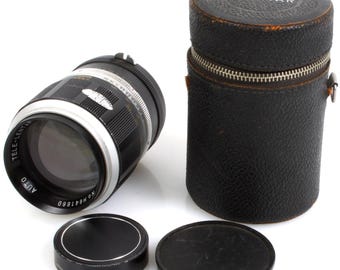 ニコン ポートレートフィルムカメラレンズ（キャップとケース付き