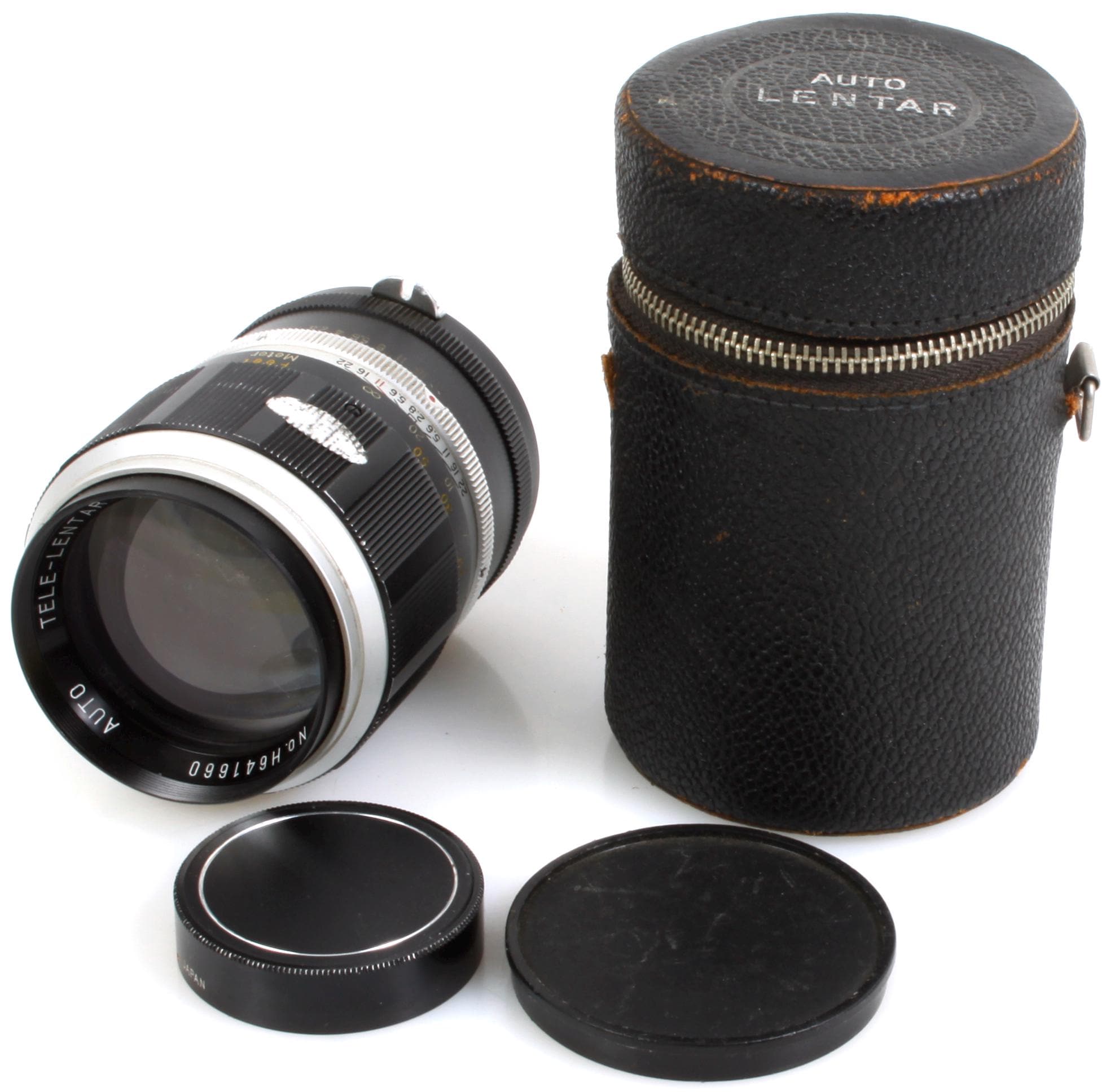 ニコン ポートレートフィルムカメラレンズ（キャップとケース付き