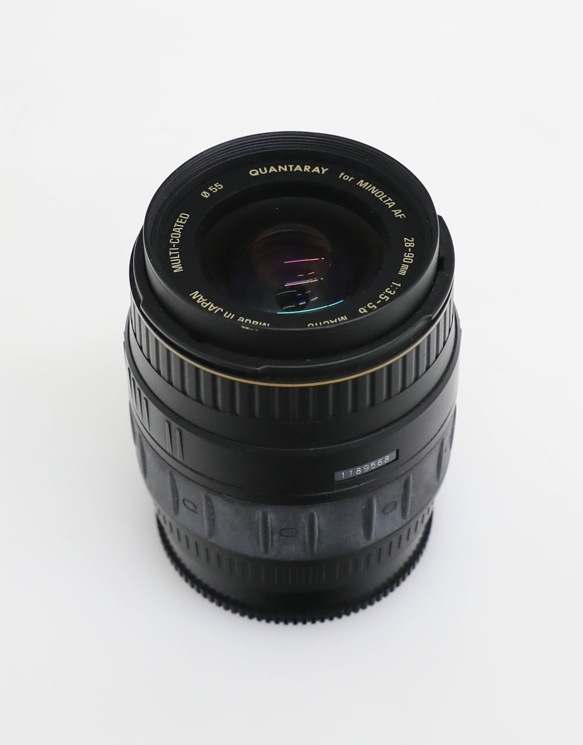 Objectif Minolta AF Zoom 28-80mm f/3.5-5.6 D – Monture A (Sony Alpha) - Photo, audio & vidéo