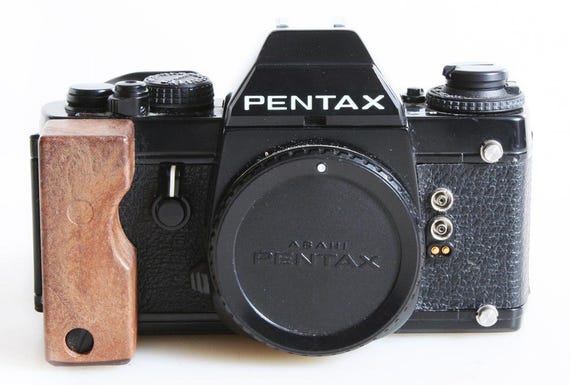 Pentax LX 35MM SLR Body With Body Cap/data Back/winder