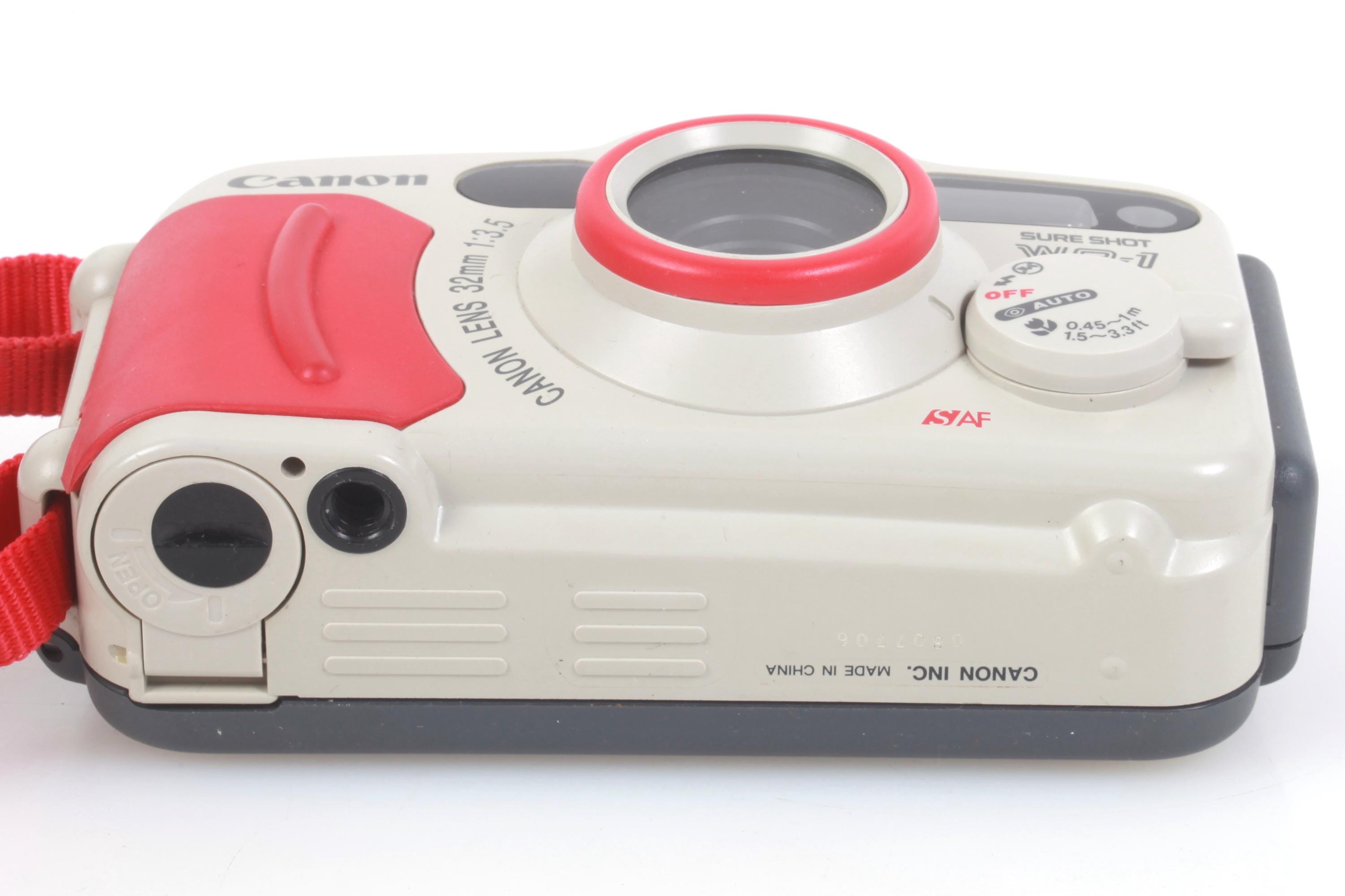 Canon Sure Shot WP-1 Underwater 35mm Camera W/ 32mm F3.5 Lens +