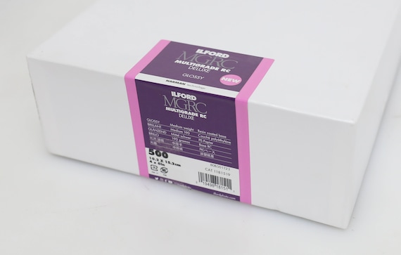 Ilford B&W Paper 4x6 Multigrade RC Deluxe Glossy - Opened Box ~ 300 Sheets