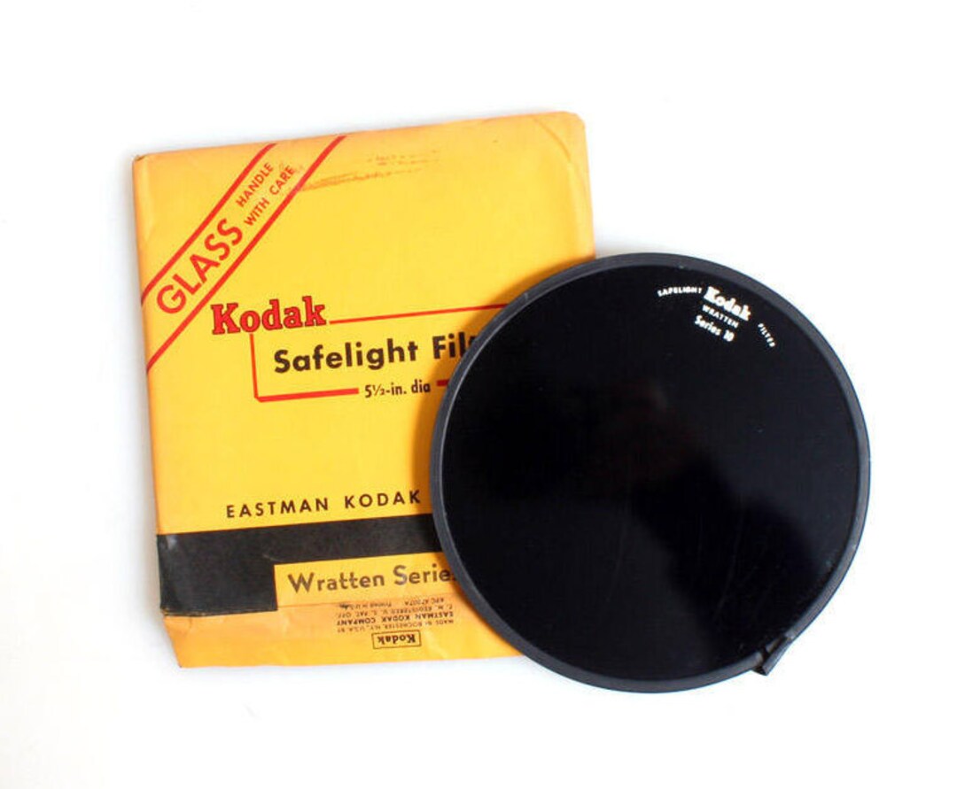 Kodak Safelight Filter Wratten Series 10//darkroom Accessories Etsy