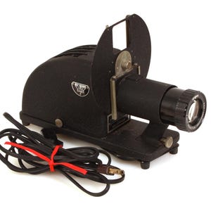 Argus Slide Projector 35mm Single Slide W/ Working Bulb