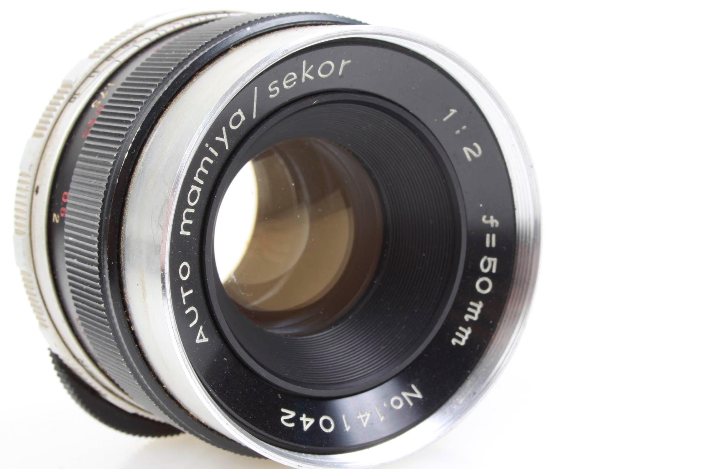 mamiya/sekor 50mm f2 m42マウント Mamiya/sekor 50mm F/2.0 M42 Screw Mount Lens - Etsy