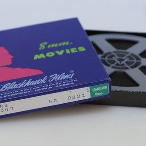 Vintage &quot;Flivvering&quot; Standard 8mm Movie Film in Original Box