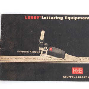 希少品　KEUFFEL & ESSER CO.製 ヴィンテージ刻字ツールセット Leroy keuffel esser - Etsy 日本
