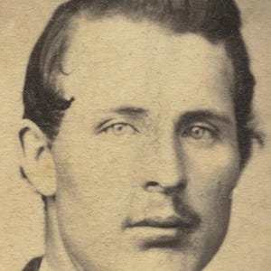 Vintage CDV Portrait Battle Creek, MI - Wright Studio, Graphic Back, Carte de Visite des 19.Jahrhunderts für Genealogie