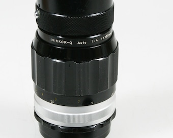 Objetivo telefoto Nikon NIKKOR-Q 200 mm F4, enfoque manual (no AI)