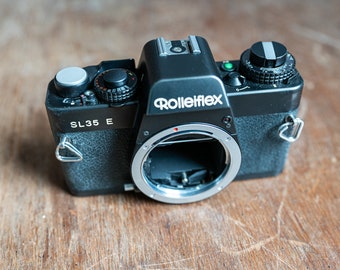 ★訳アリの極上品★ ローライフレックス SL 35 E ボディ ブラック Rollei Rolleiflex SL35, SL35E, Planar, Rolleinar. See