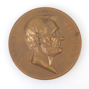 アブラハムリンカーン　メダル　ヴィンテージ Lincoln medal - Etsy 日本