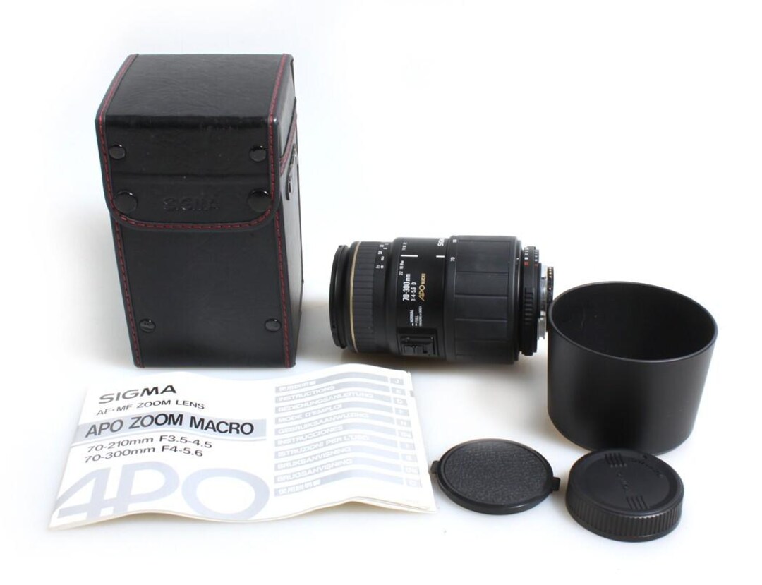 Sigma 70-300mm F4-5.6 Dg Apo Macro Telephoto Zoom Lens for Nikon